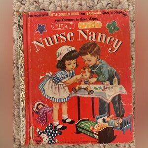 Vintage Nurse Nancy Little Golden Book